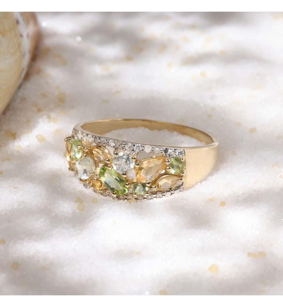 Bague Praziomix - Or Jaune 375/1000