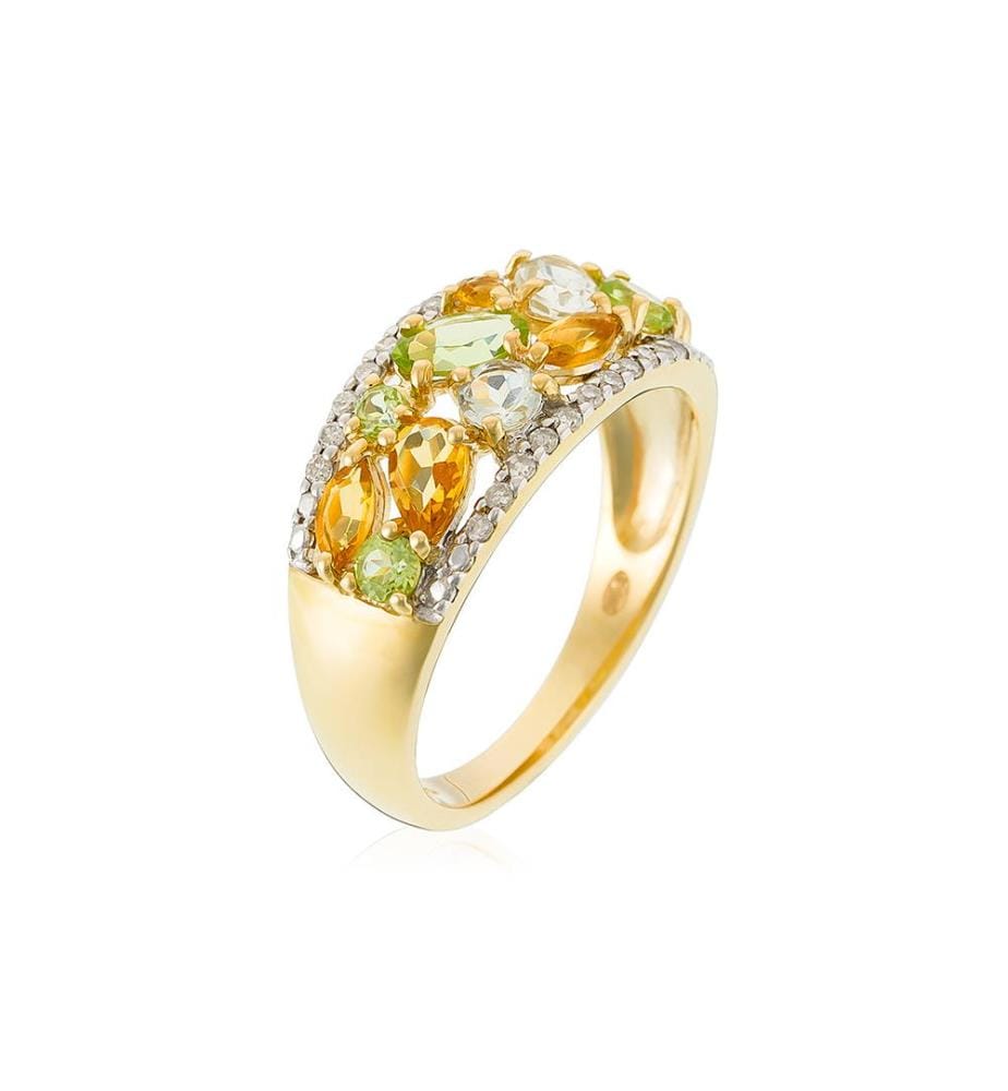 Bague Praziomix - Or Jaune 375/1000