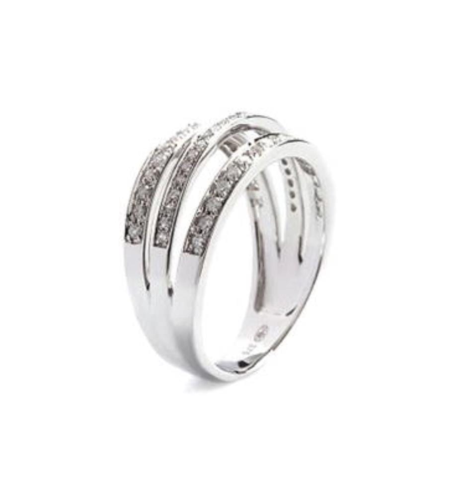 Bague Merveille - Or Blanc 375/1000