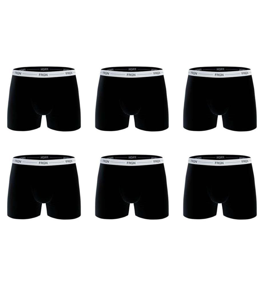 Freegun Boxer 6er-Set - Schwarz und Weiss