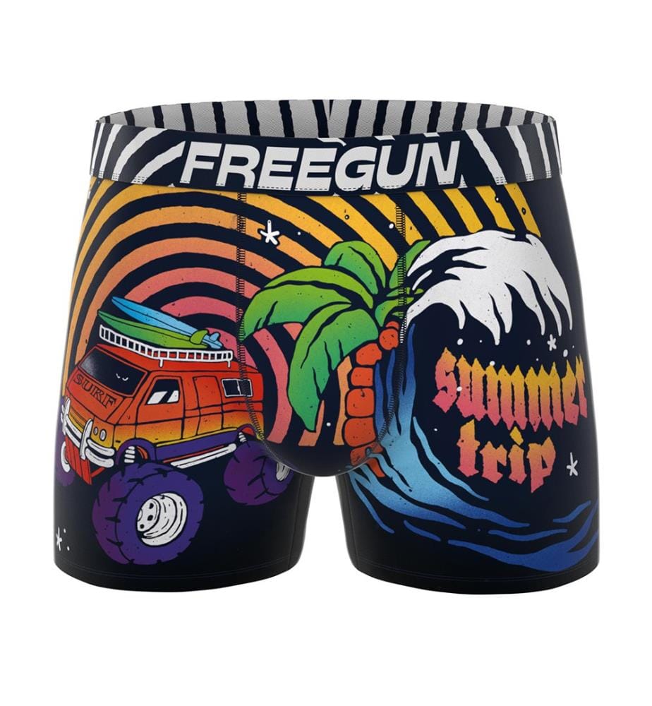 3er-Pack Retro Summer Boxershorts - Mehrfarbig