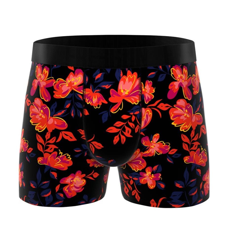 3er-Pack Boxershorts Flowers - Mehrfarbig