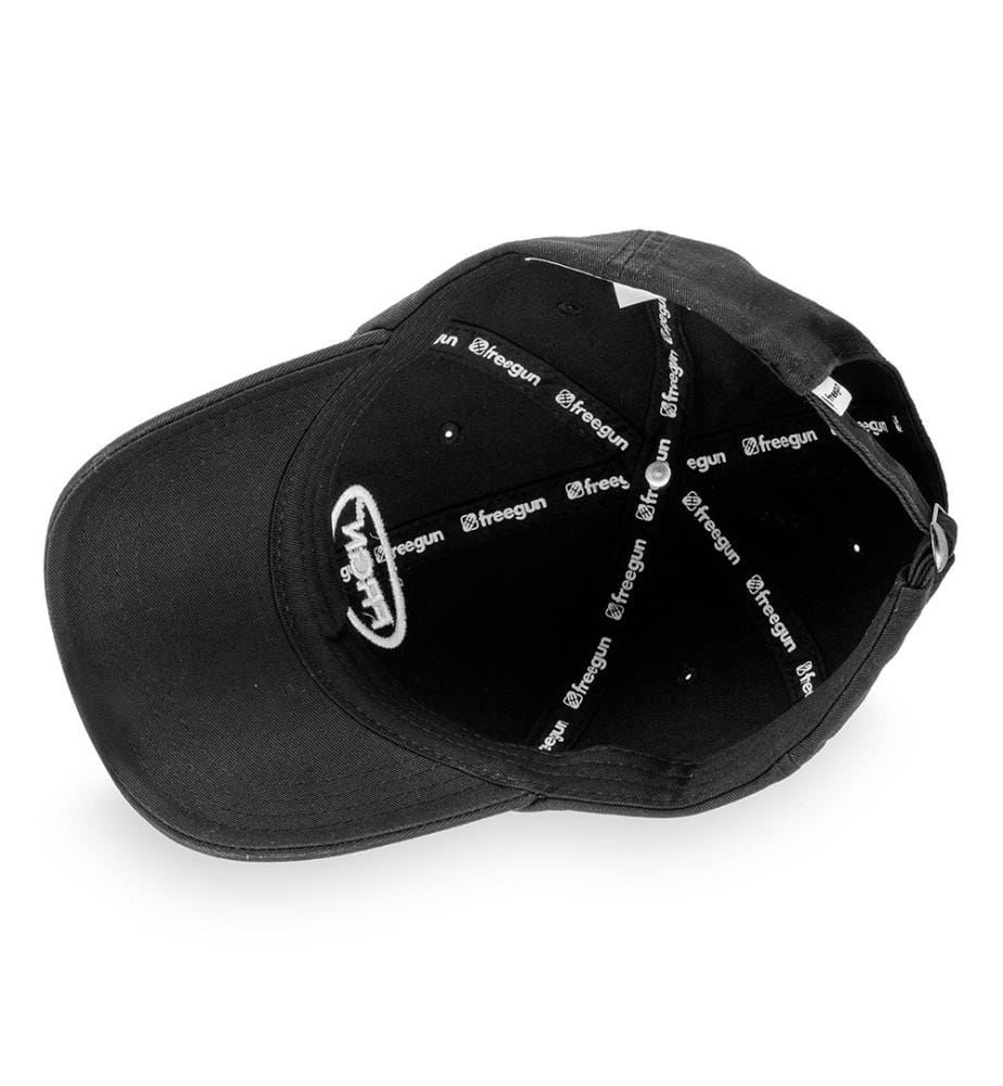 Dad Cap Technical - Schwarz und Weiss
