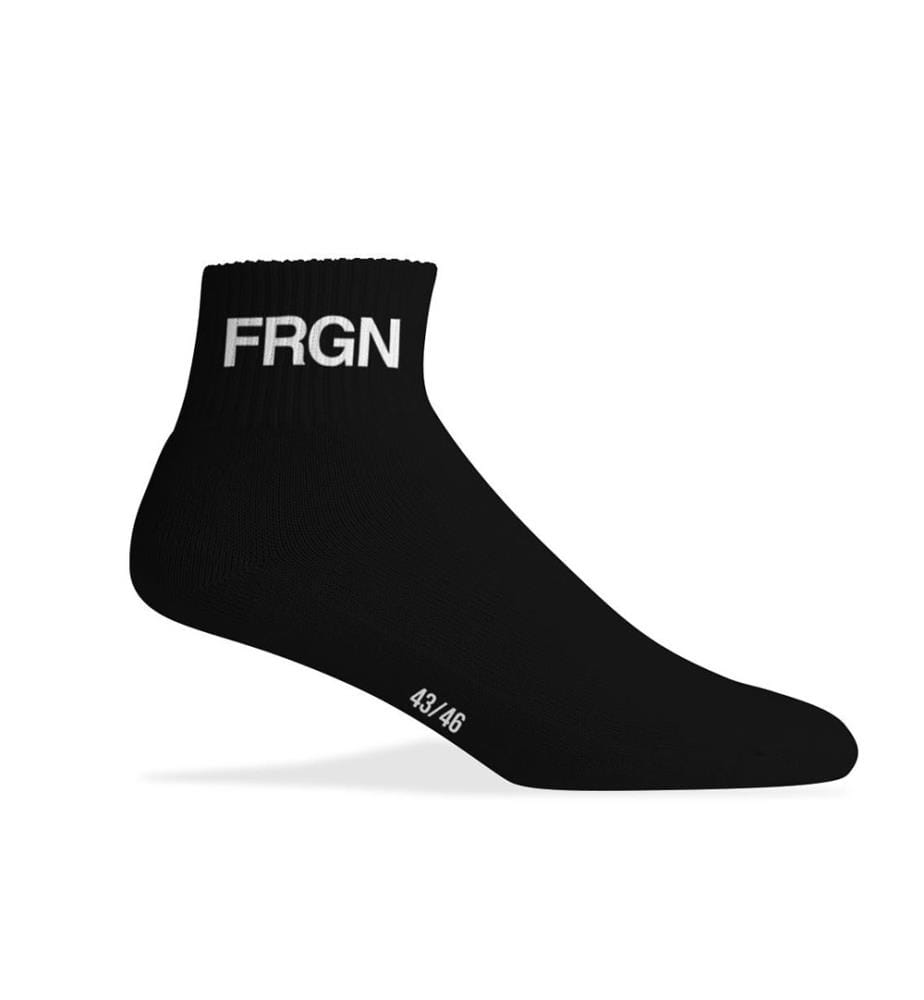Lot de 6 Paires de Chaussettes Quarter - Blanc et Noir