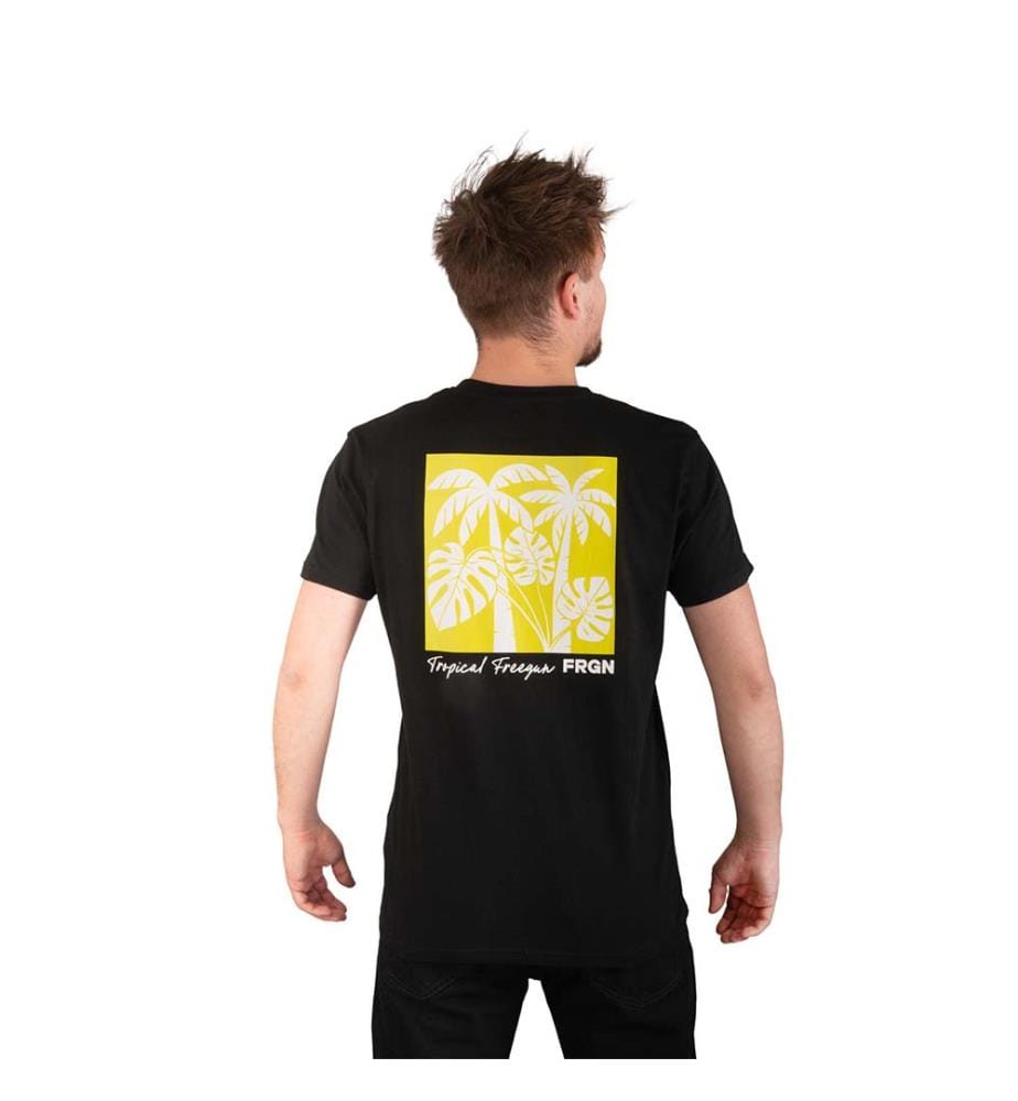 Boris T-Shirt - Schwarz und Gelb und Weiss