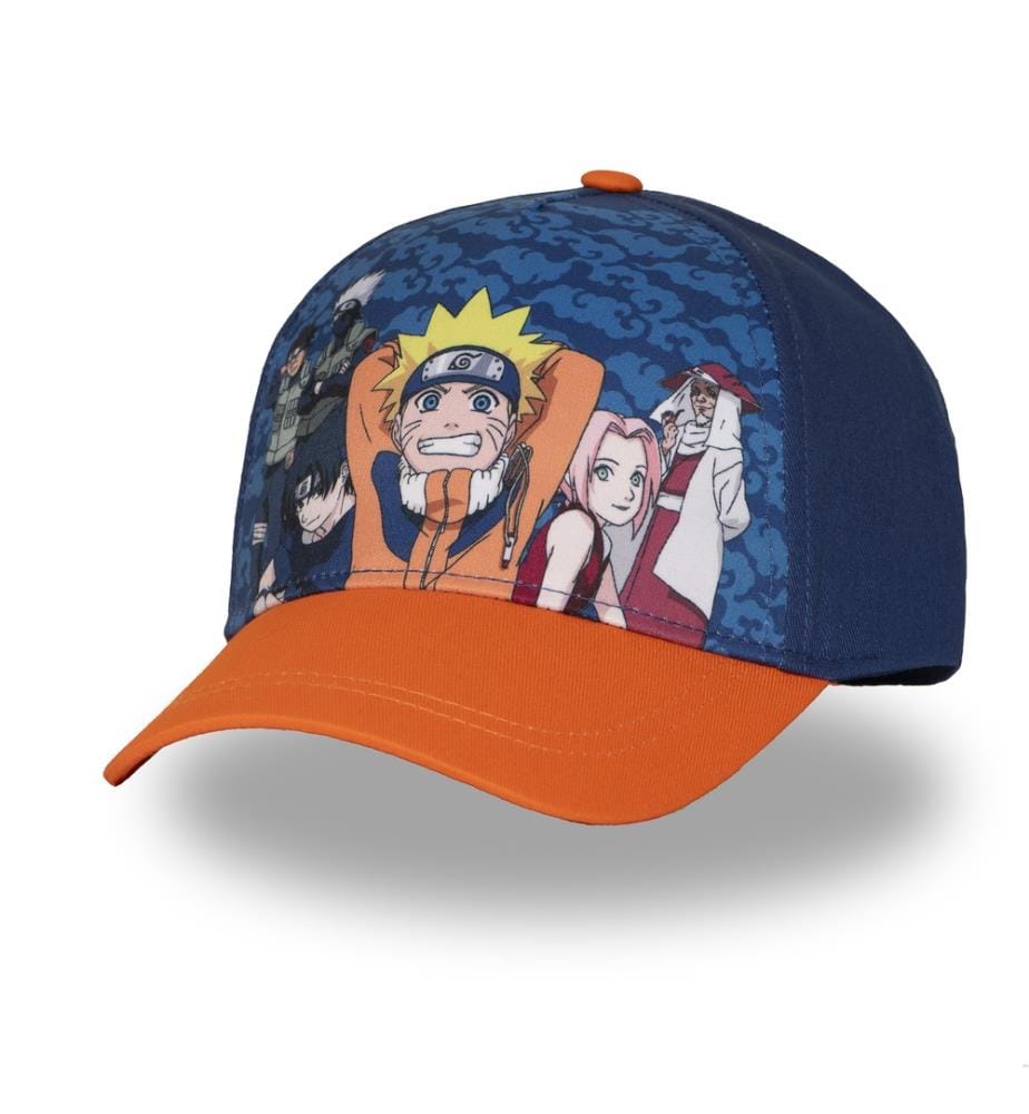 Naruto Fight Cap - Orange und Blau