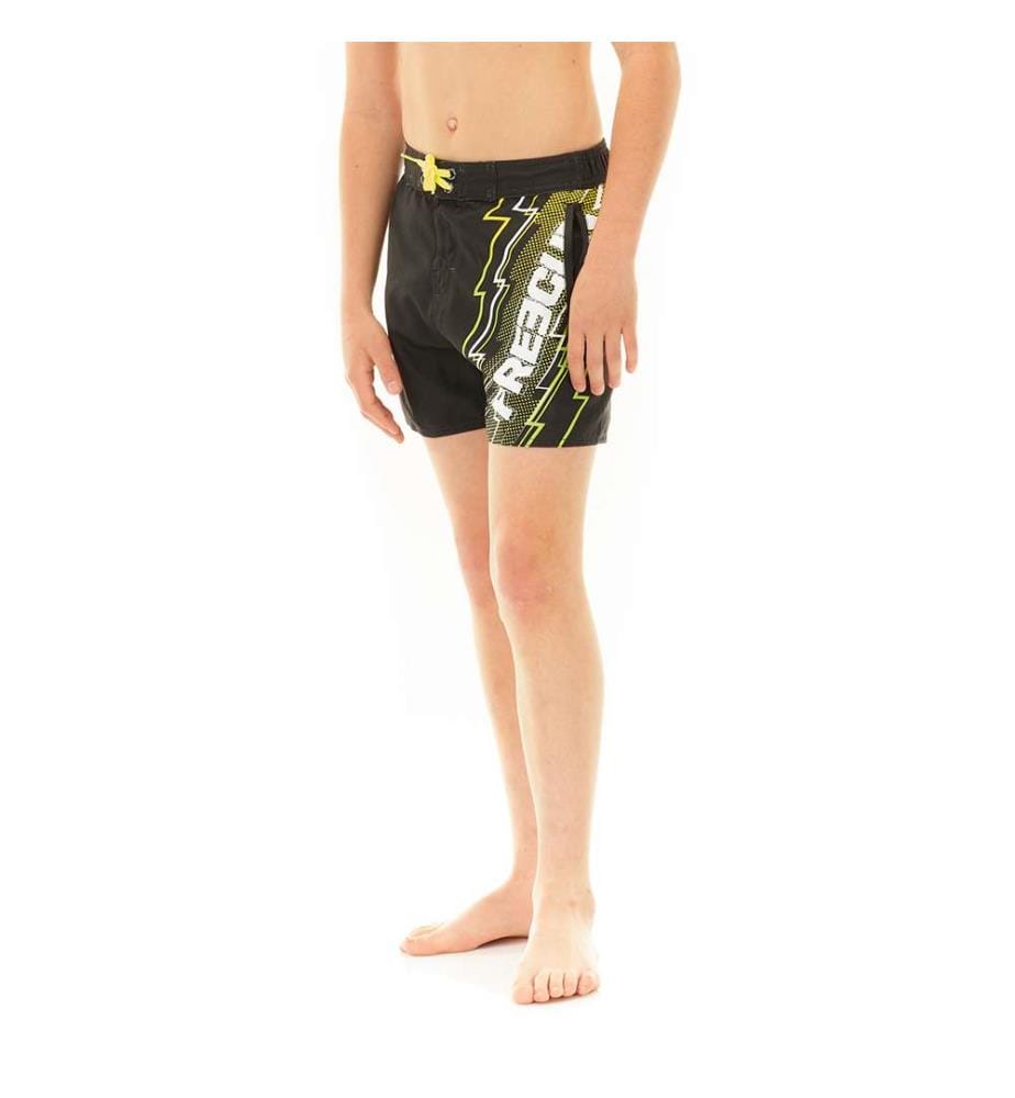 Badeshorts - Schwarz und Gelb