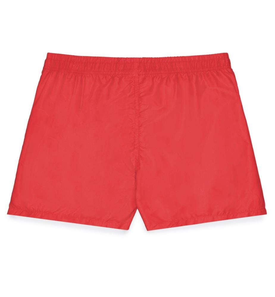 Badeshorts - Rot und Schwarz