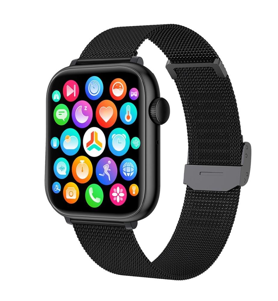 Smartwatch Gamma 2024 with Milanese Strap - Black