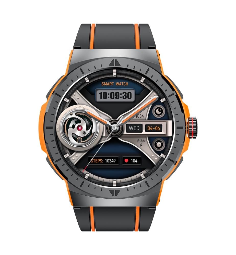 Orologio connesso AMOLED Edition Arena - Nero Giallo Cinturino in silicone