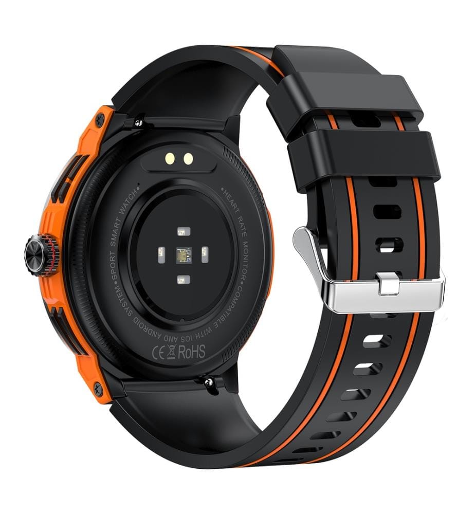 Orologio connesso AMOLED Edition Arena - Nero Giallo Cinturino in silicone