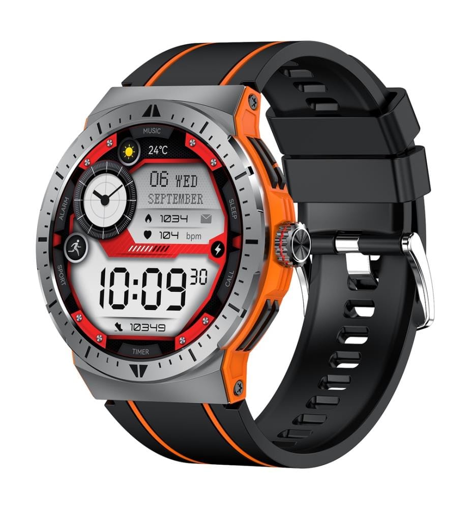 Orologio connesso AMOLED Edition Arena - Nero Giallo Cinturino in silicone