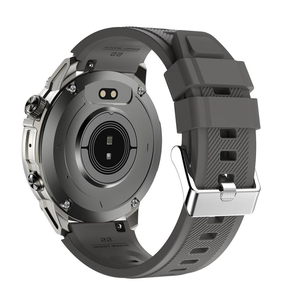 Smartwatch Amoled Nasa GPS Ultra Pro Schermo con Cinturino in Silicone - Grigio