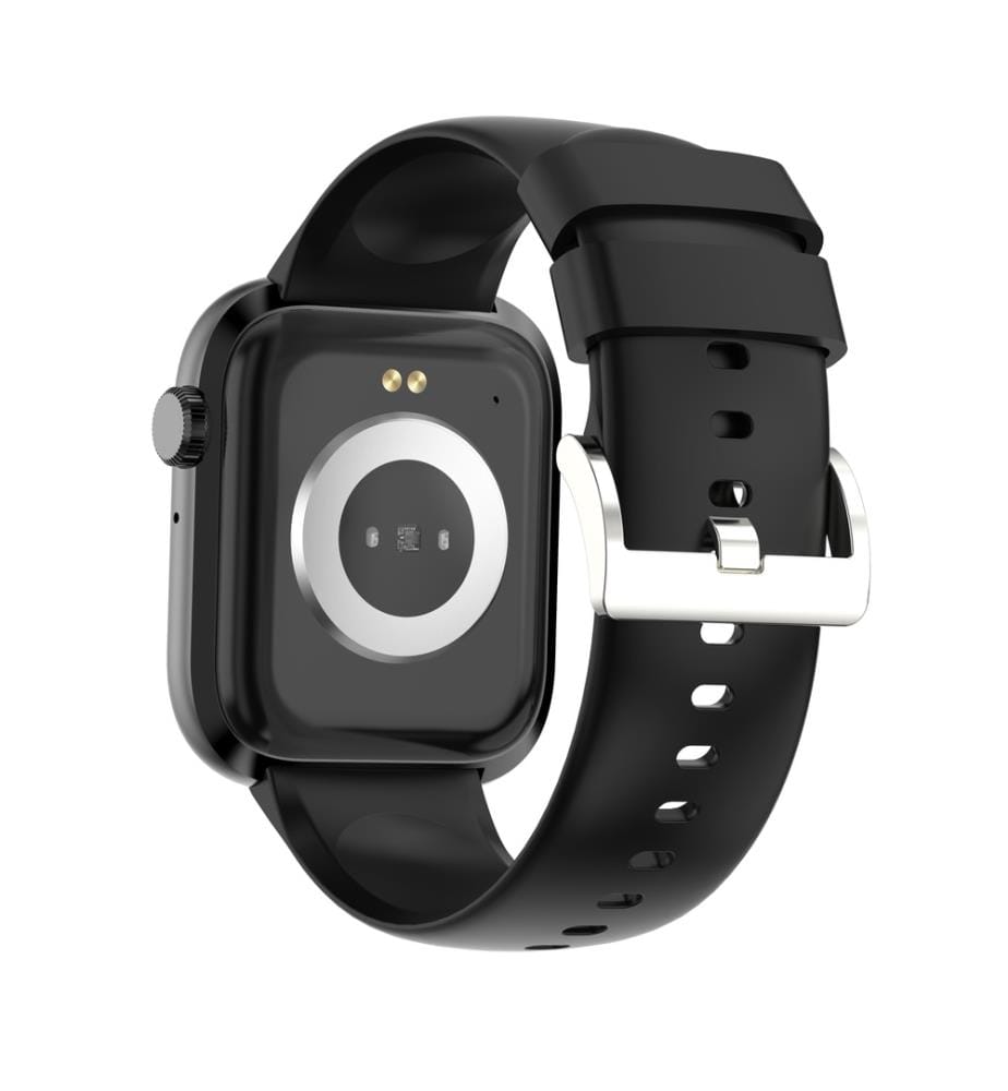 Omega Edition Connected Watch - Black Silicone Strap