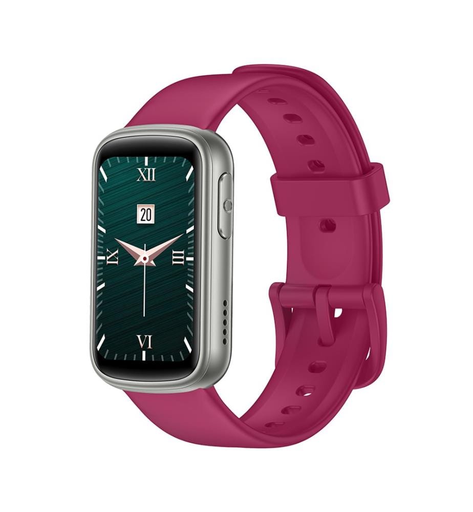 Smartwatch Bellissima with Silicone Strap - Raspberry