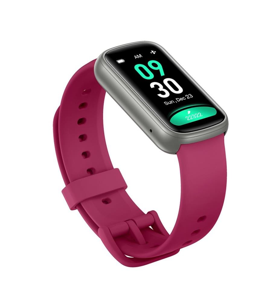 Smartwatch Bellissima with Silicone Strap - Raspberry