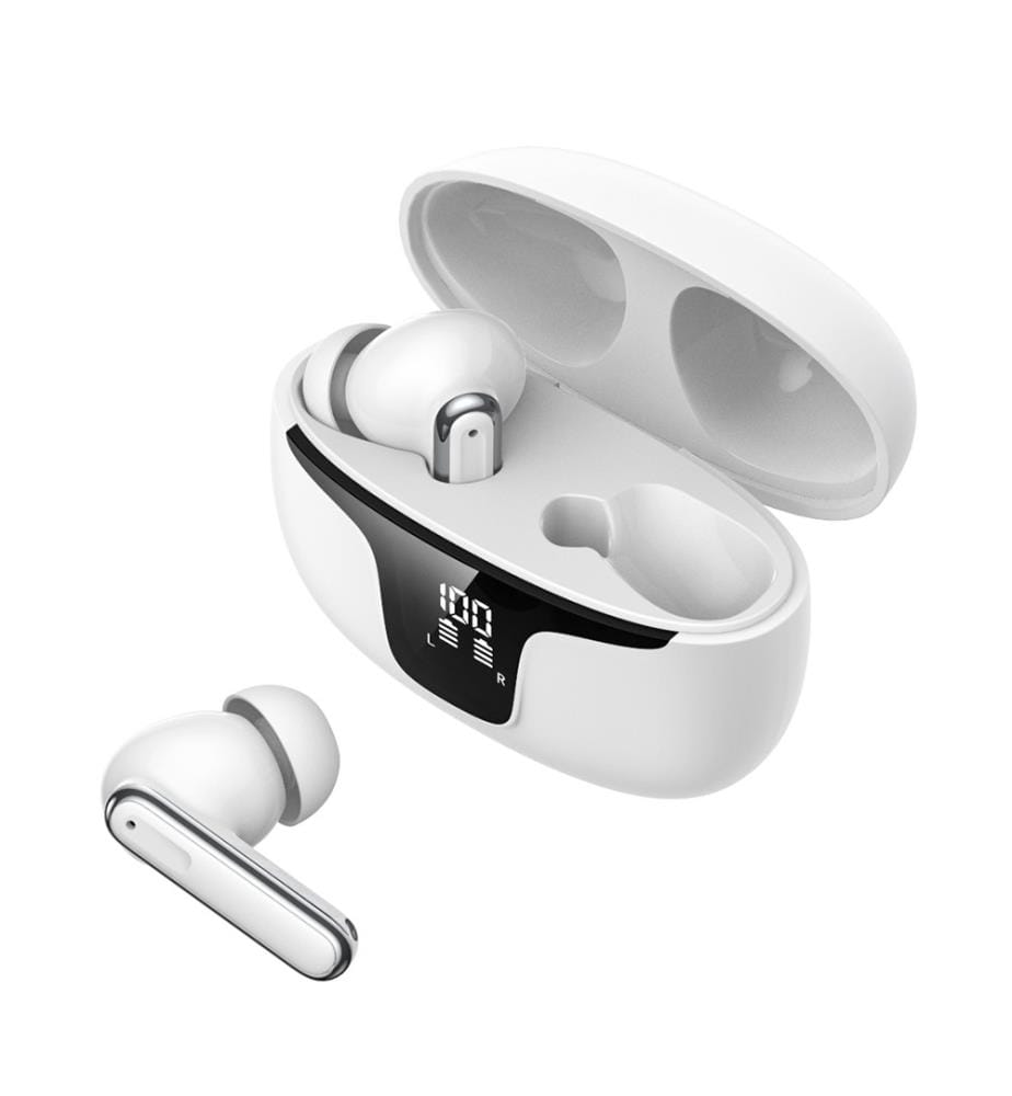 Wireless Bluetooth 5.3 Earbuds Eclipse - White