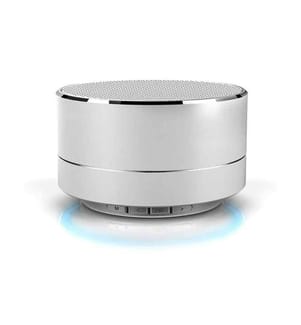 Bluetooth Lautsprecher mit Freisprechfunktion - Silber