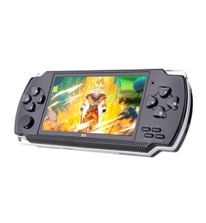 Tragbare Emulator-Konsole 4,3 Zoll mit Audio-/Video-Player und Kamera Phoenix - Schwarz