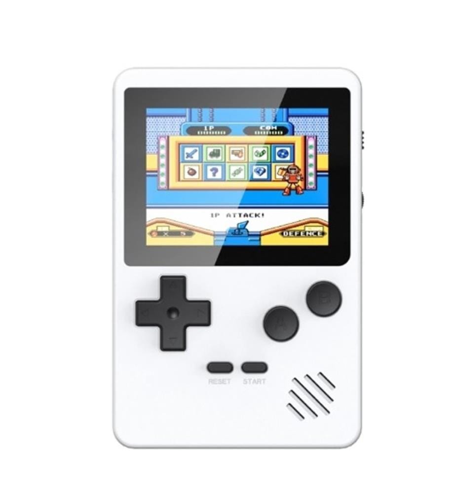 Console Émulateur Toys Mania 400 Jeux Tetris - Blanc