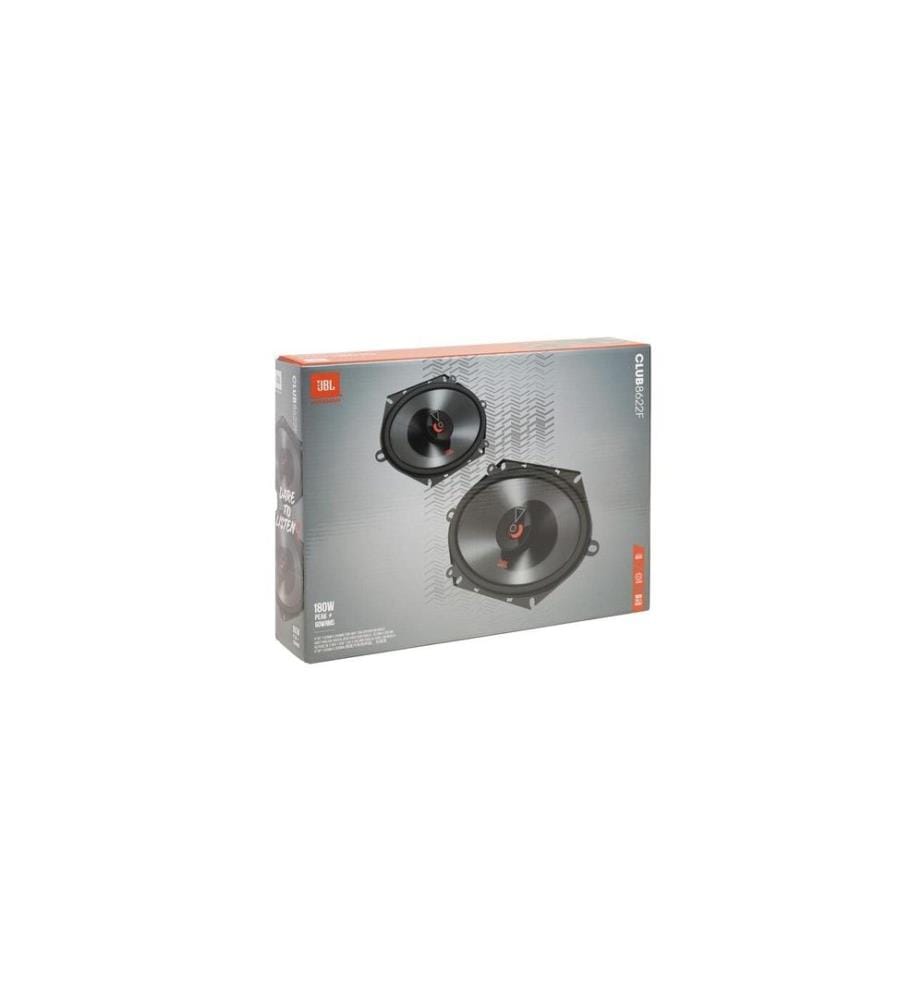JBL Paire de haut-parleurs 2 voies pour voiture 8622F, 6' x 8' (15.2 cm x 20.3 cm)