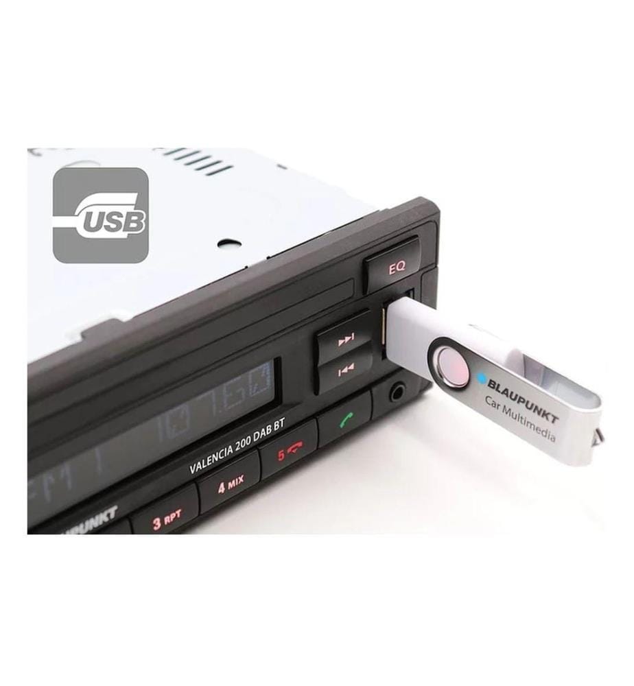 Blaupunkt Autoradio Valencia 200 DAB-BT 1 DIN