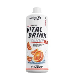 Low Carb Vital Drink Blutorange 1000ml