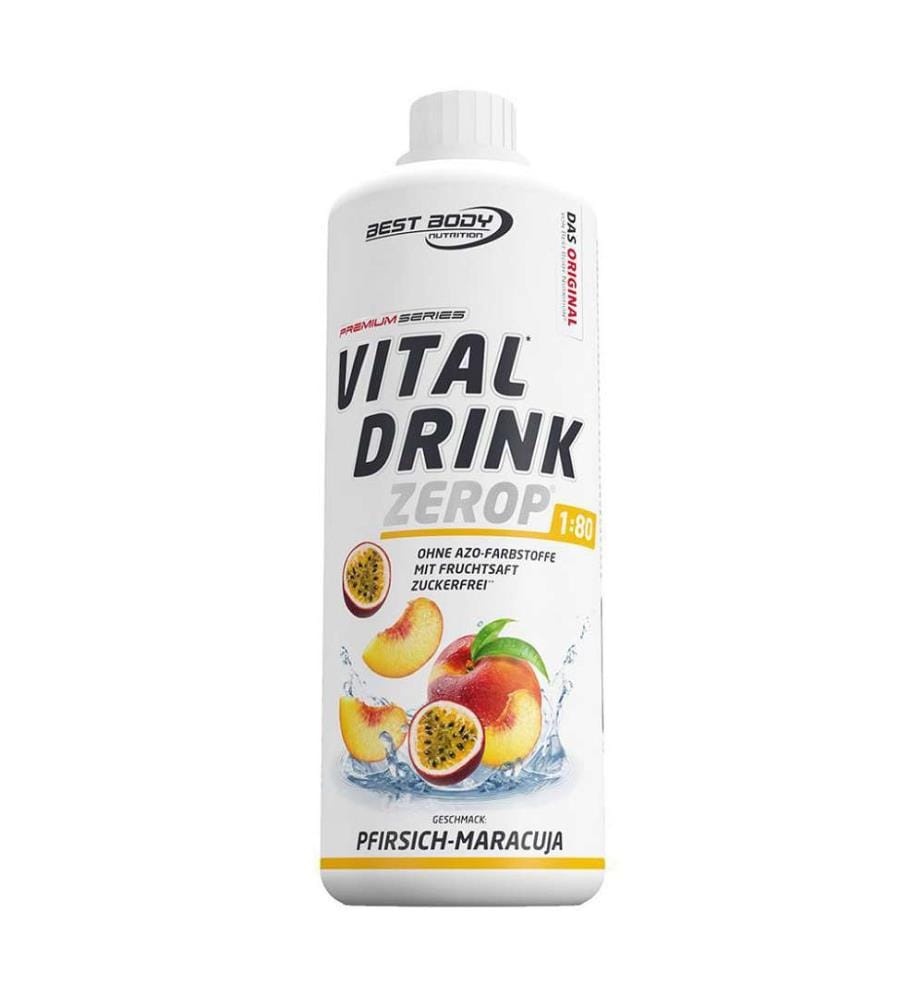 Low Carb Vital Drink Pfirsisch Maracuja - 1000ml