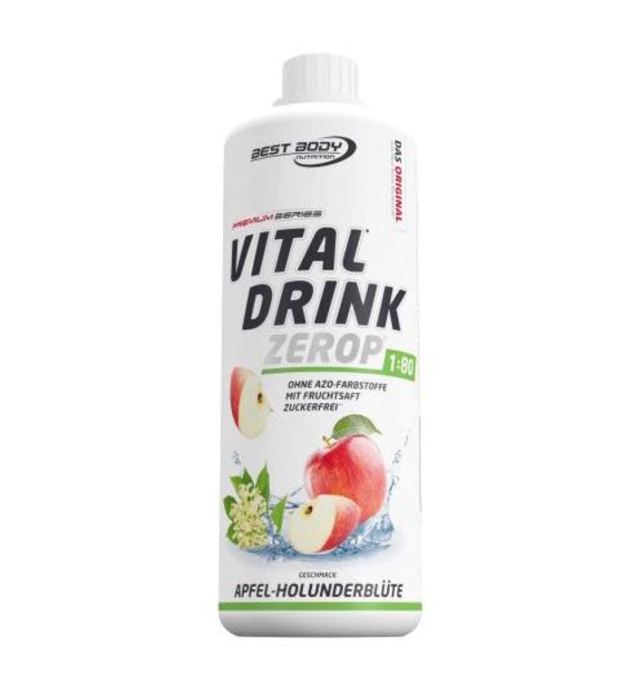Low Carb Vital Drink Apfel Holunderblüte - 1000ml