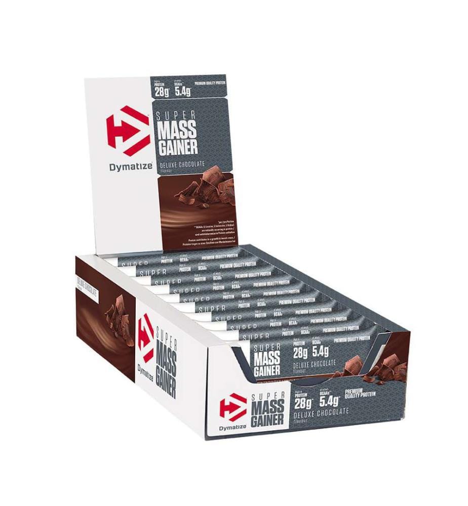 Super Mass Gainer Bar Deluxe Schokolade - 10 x 90g