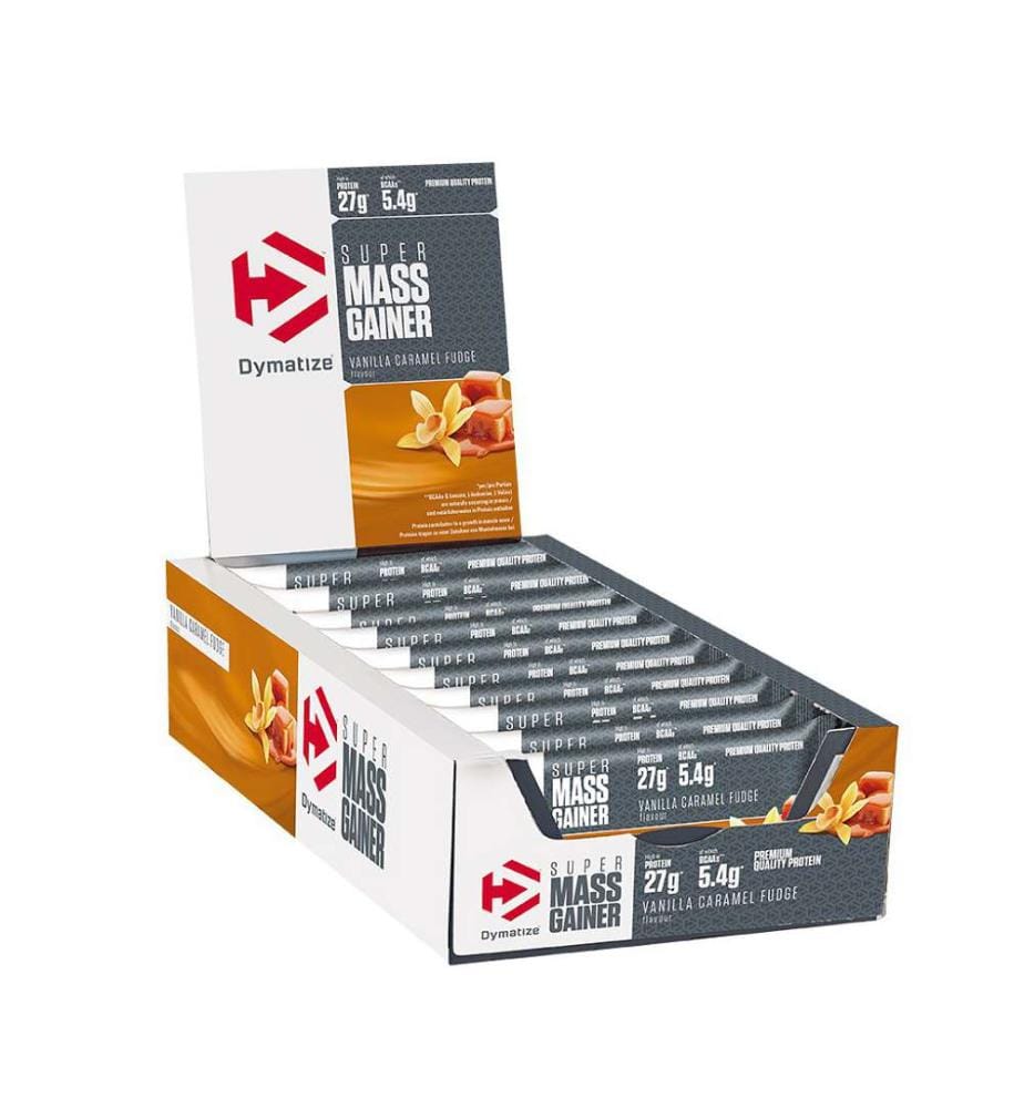 Super Mass Gainer Bar Vanille Karamel - 10 x 90g