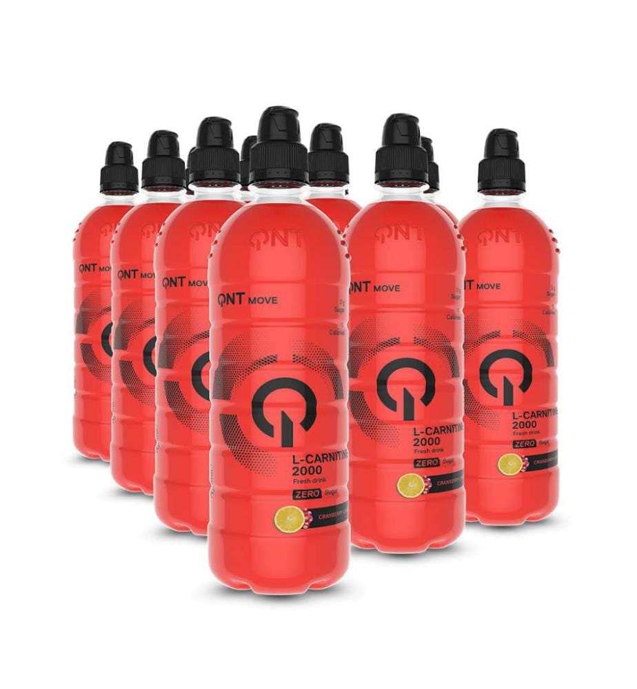L-Carnitine 2000mg Cranberry-Lemon - 12 x 700ml
