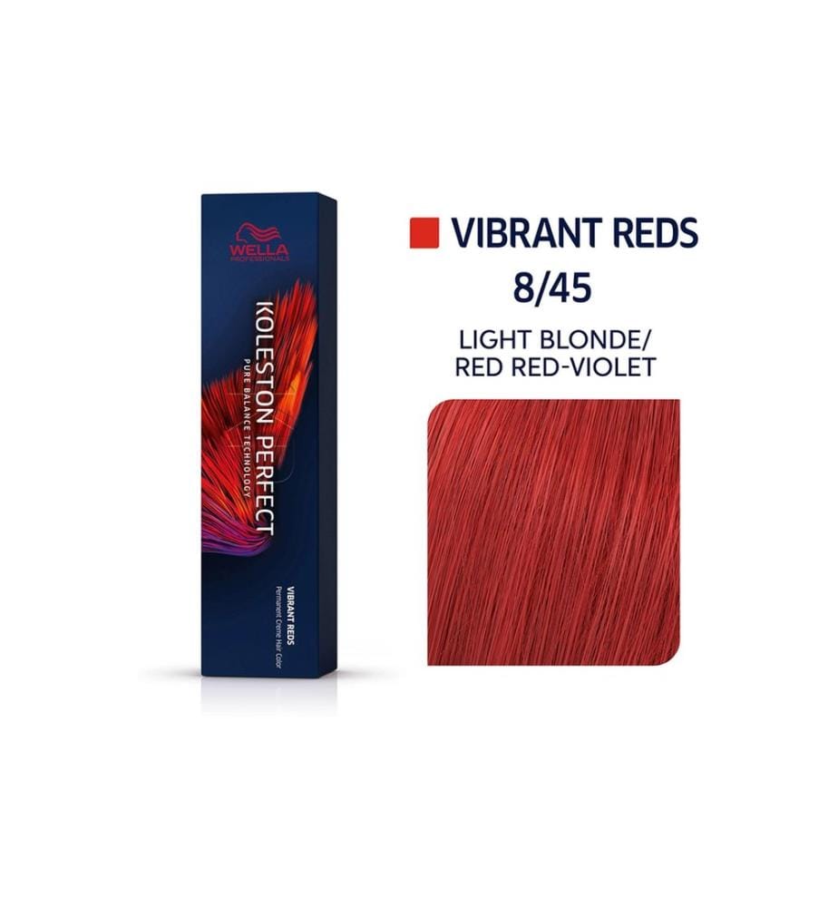 wella Koleston Perfect Me+ 8/45 biondo chiaro mogano rosso 60 ml