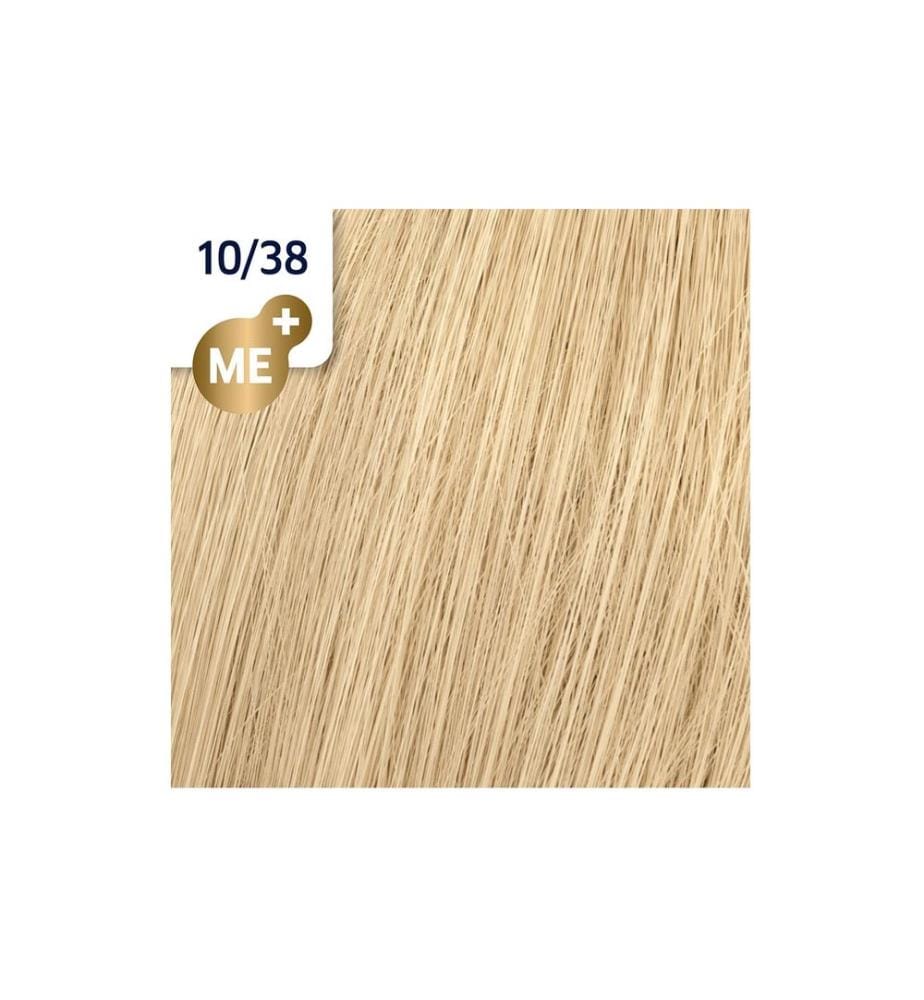 wella Koleston Perfect Me+ 10/38 hell-lichtblond gold-perl 60 ml