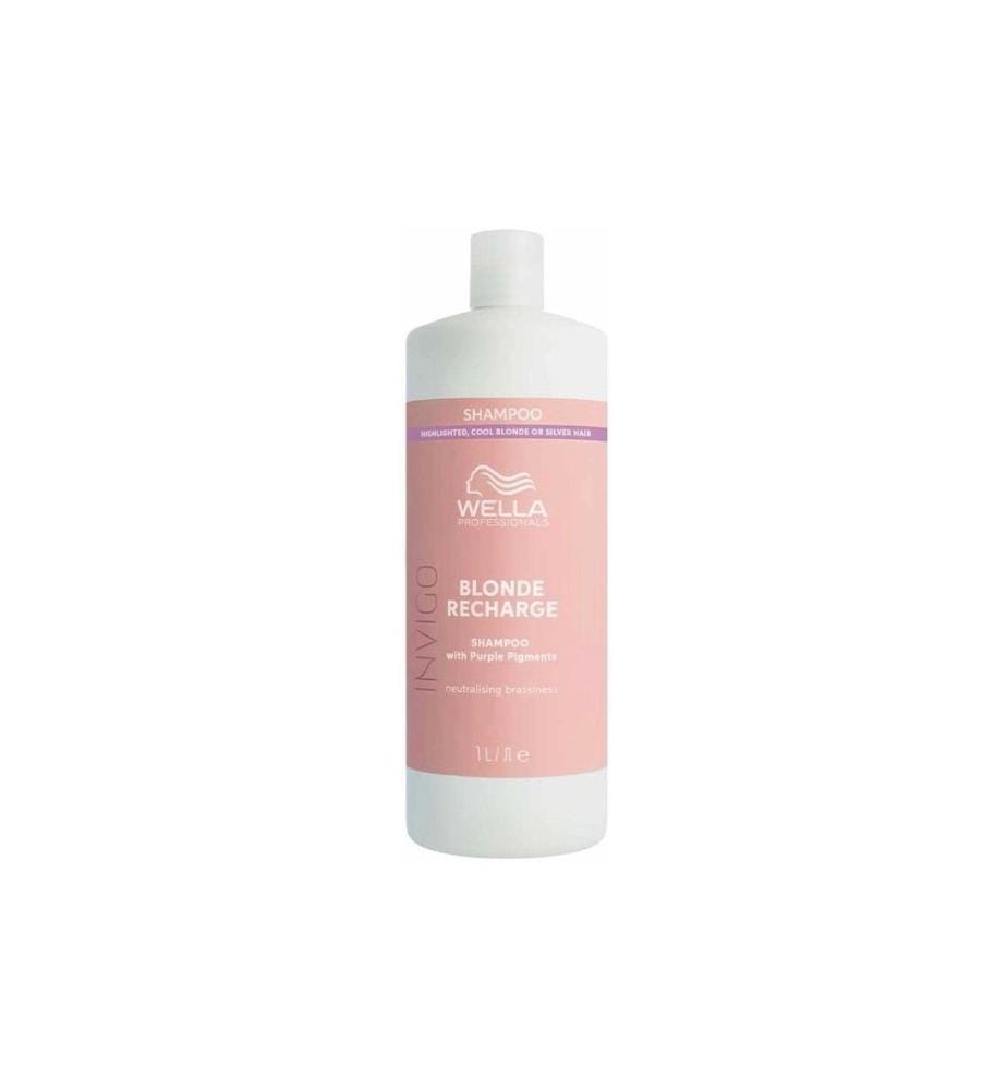 wella Invigo Blonde Recharge Color Refreshing Shampoo 1000 ml