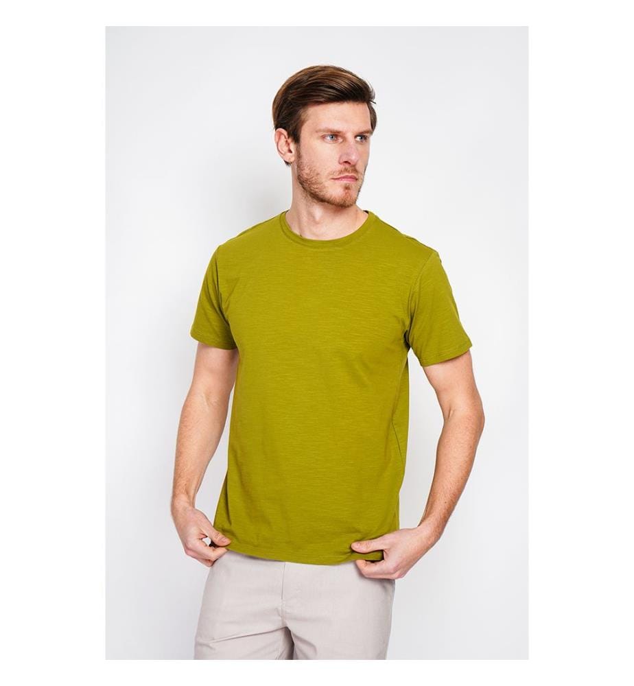 T-Shirt Rundhalsausschnitt Kurzarm - Mintgrün