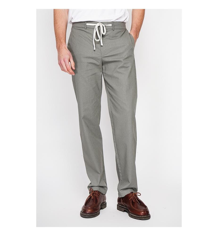 Gerade geschnittene Hose - Khaki