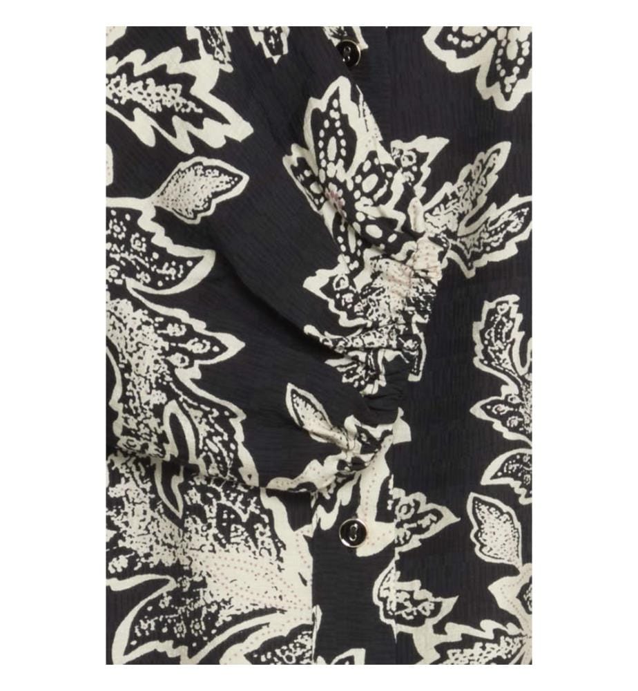 Chemise - Noir imprimé