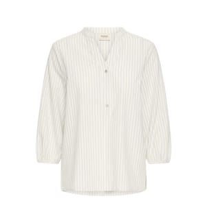 Top - Blanc et Bleu