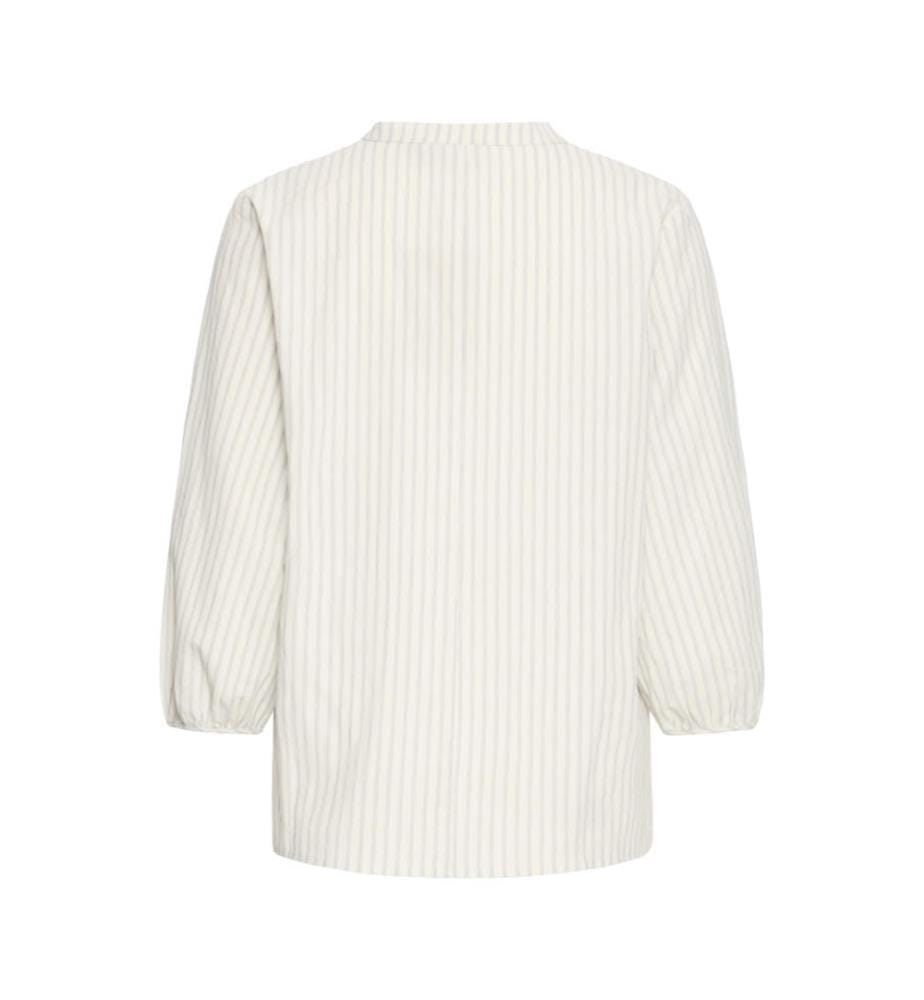 Top - Bianco e blu