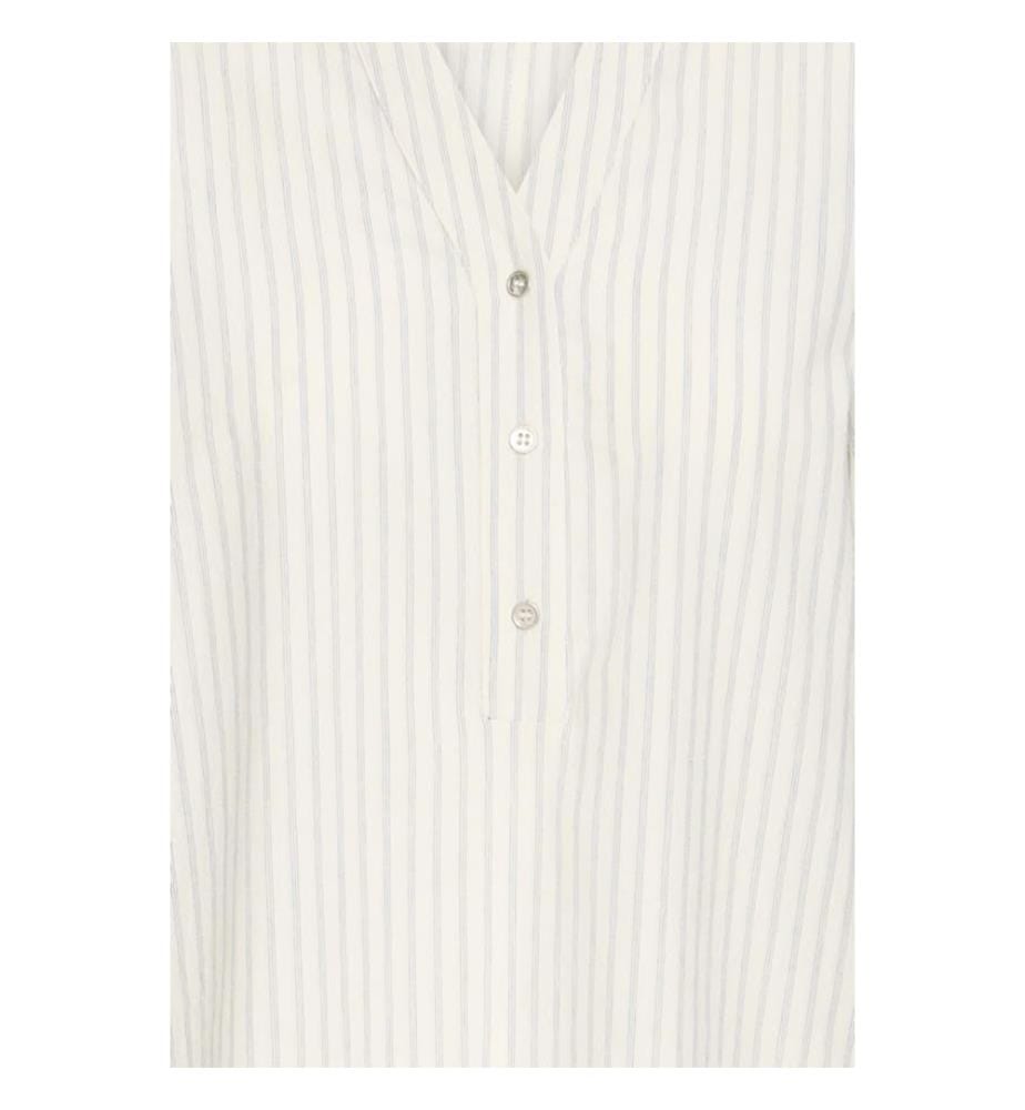 Top - Bianco e blu