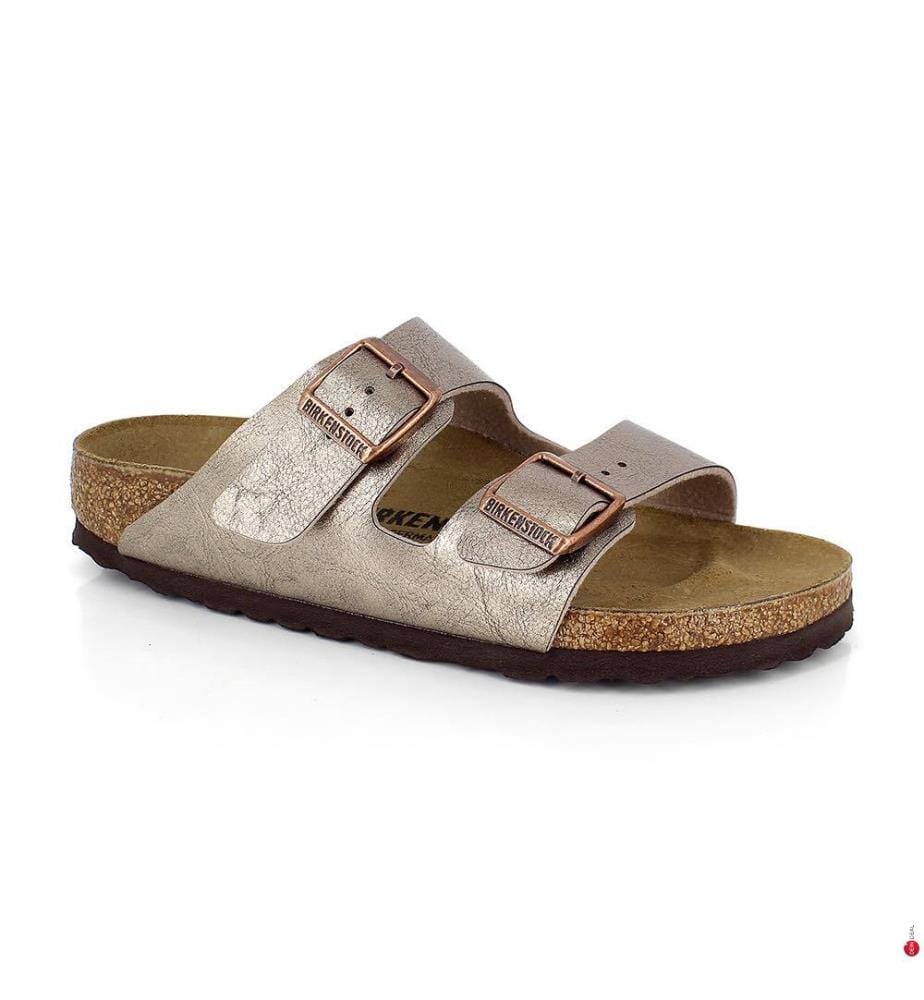 Arizona Birko-Flor Sandalen - Graceful Taupe