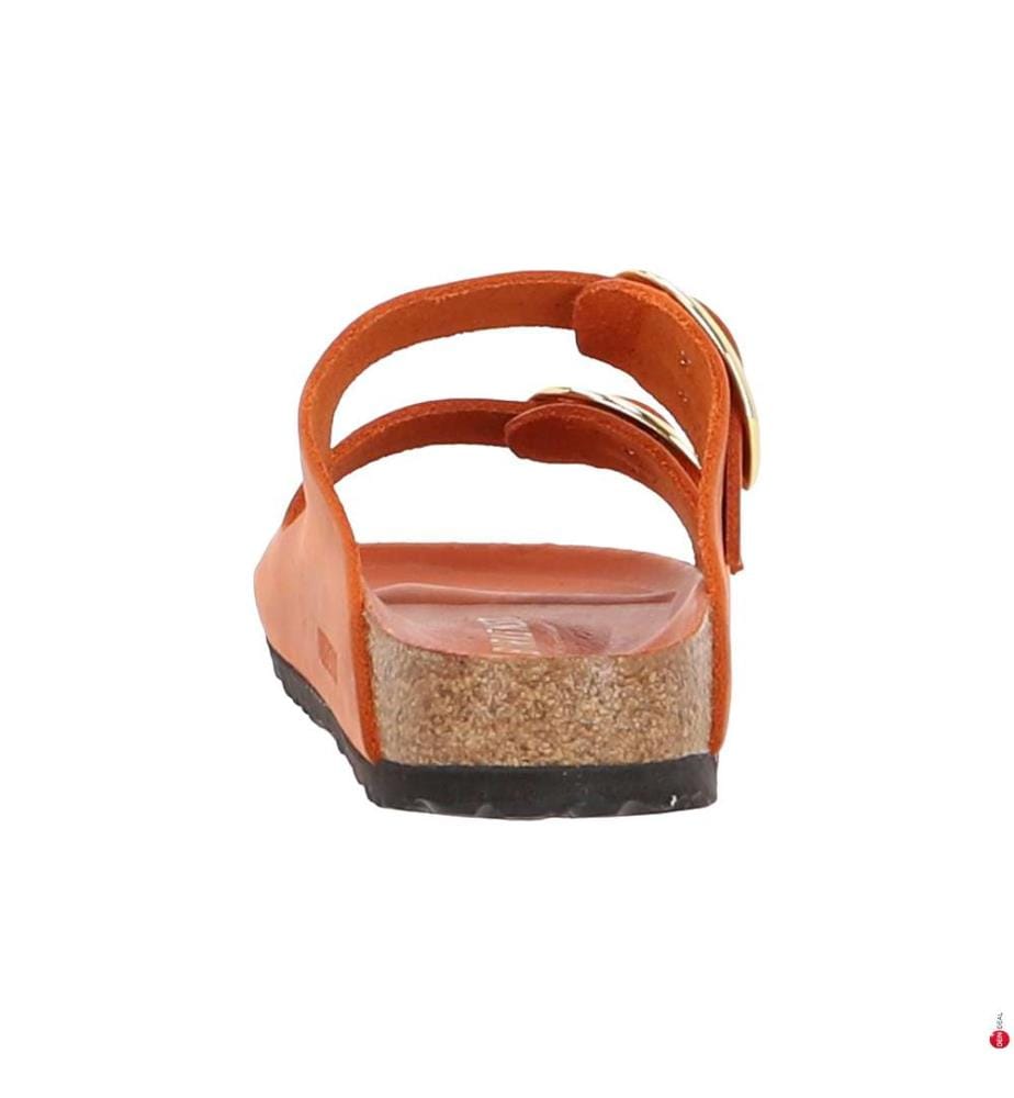 Pantoletten „Arizona Big Buckle“ - Braun
