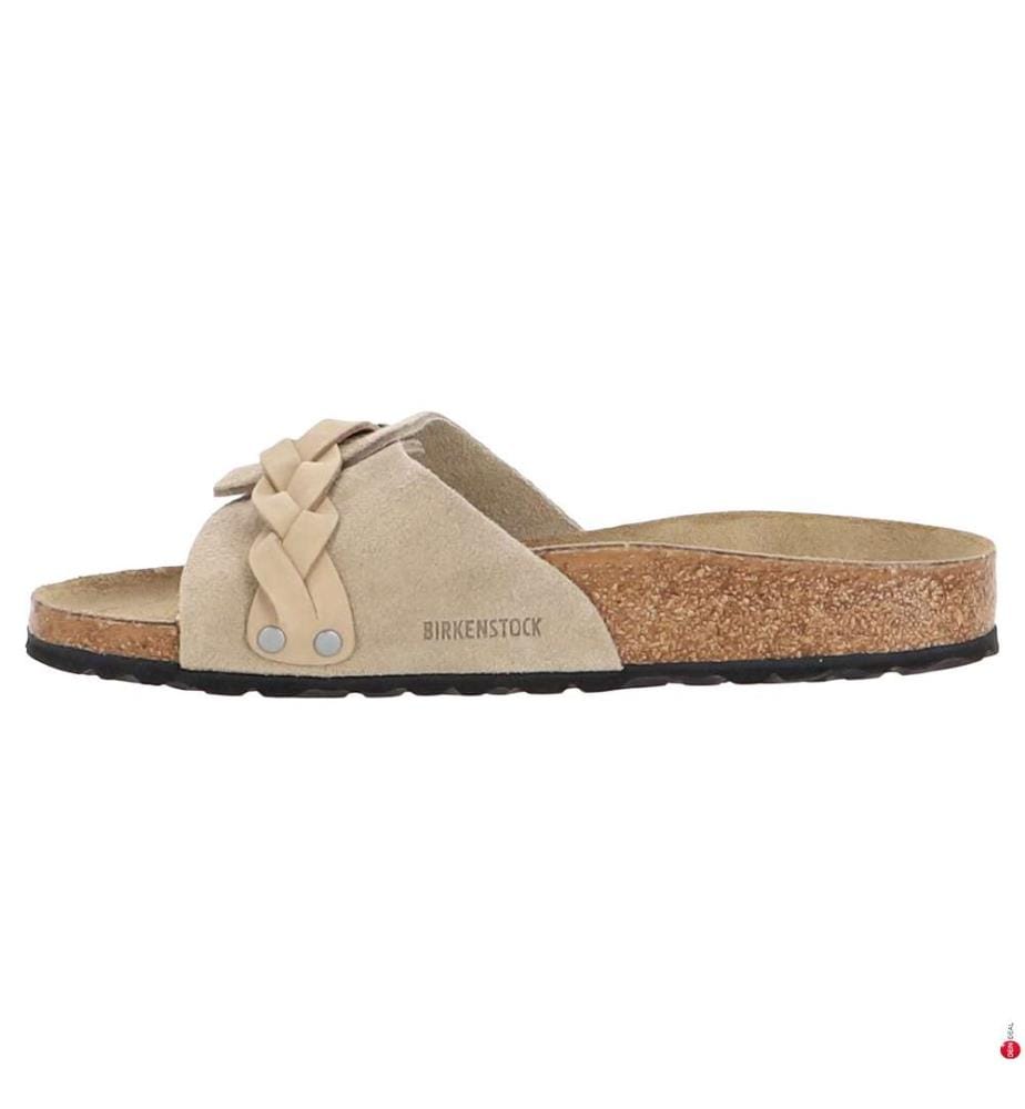 Pantoletten „Oita Braided“ - Taupe