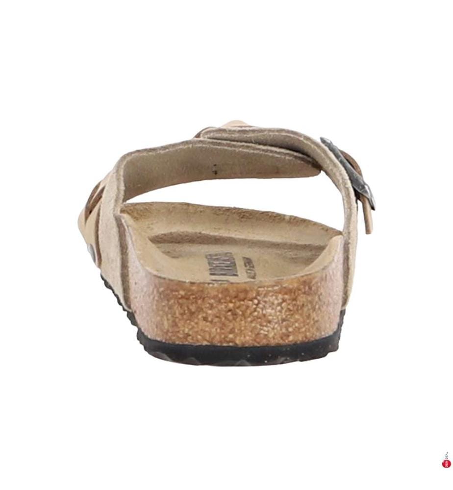 Pantoletten „Oita Braided“ - Taupe