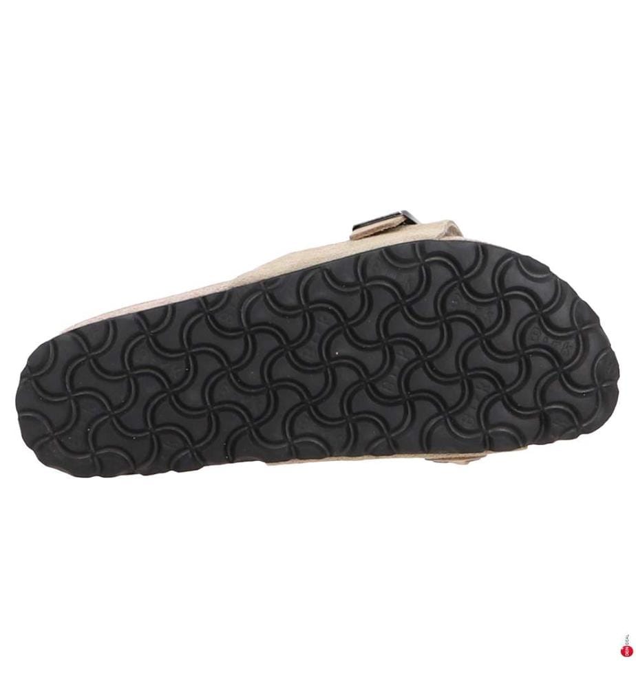 Pantoletten „Oita Braided“ - Taupe