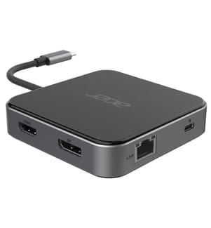 Acer Dockingstation USB-C Dock Multi Display Hub 8K Dongle 7-in-1