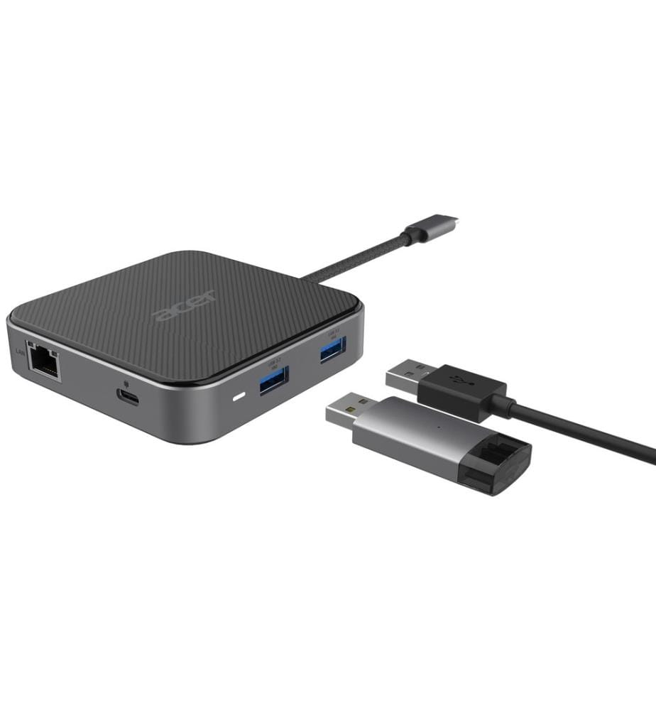 Acer Dockingstation USB-C Dock Multi Display Hub 8K Dongle 7-in-1