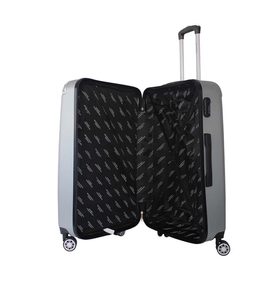 3er-Set Koffer Softless - Silber
