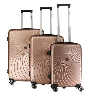 Sunlighteo 3er-Set Koffer - Champagne